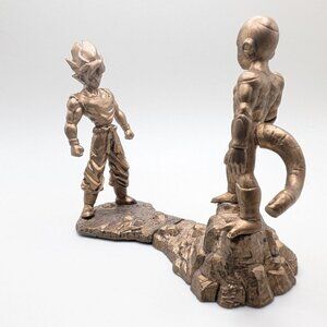 Dragon Ball MegaHouse DraCap Figure Frieza vs SS Son Goku Gold